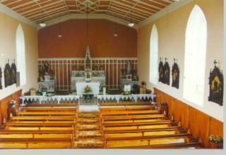 Ballinagar Church as it was in 2000.